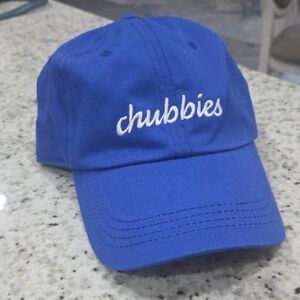 Chubbies Blue Cotton Dad Hat, Adjustable Strapback